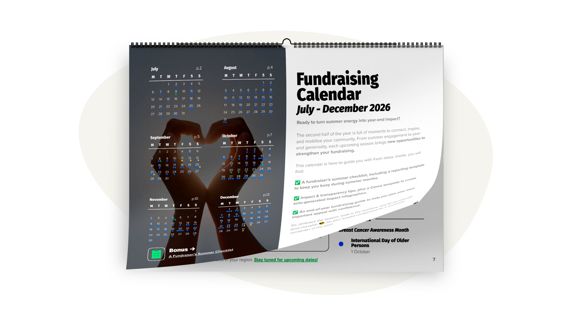 Calendar July - Dec - 2026 - Mockup - EN