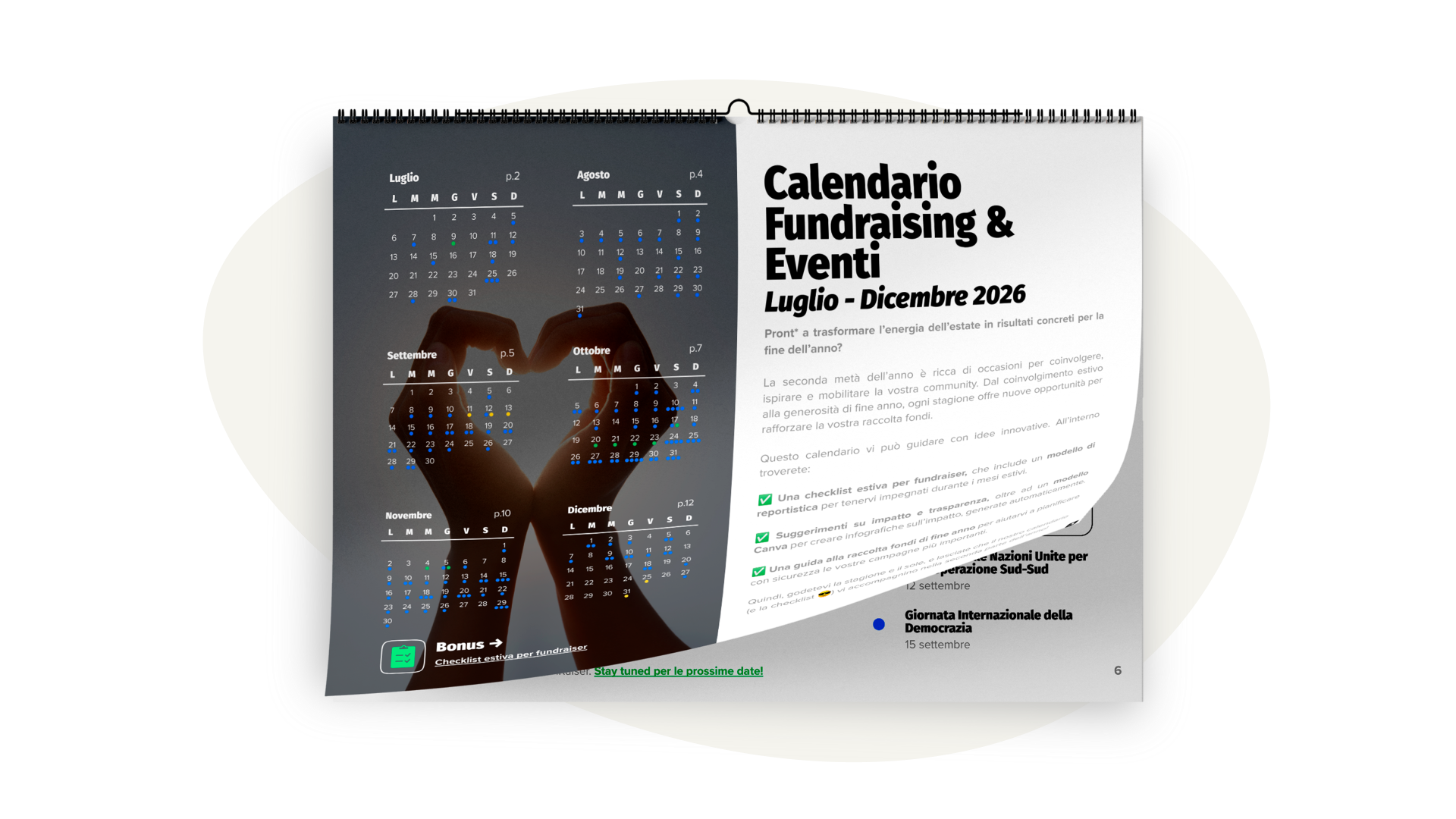 Calendar July - Dec - 2026 - Mockup - IT