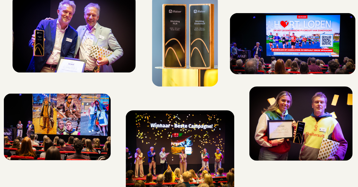 iRaiser awards 2026 winnaars